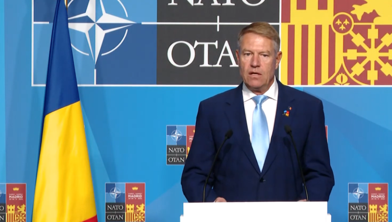 Presedintele Klaus Iohannis, la Summitull NATO de la Madrid