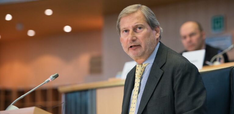 Comisarul european pentru buget, Johannes Hahn