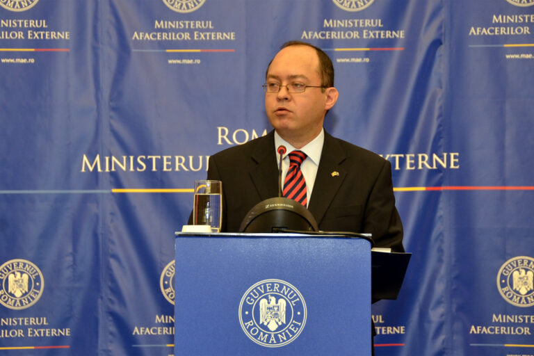 Ministrul Bogdan Aurescu